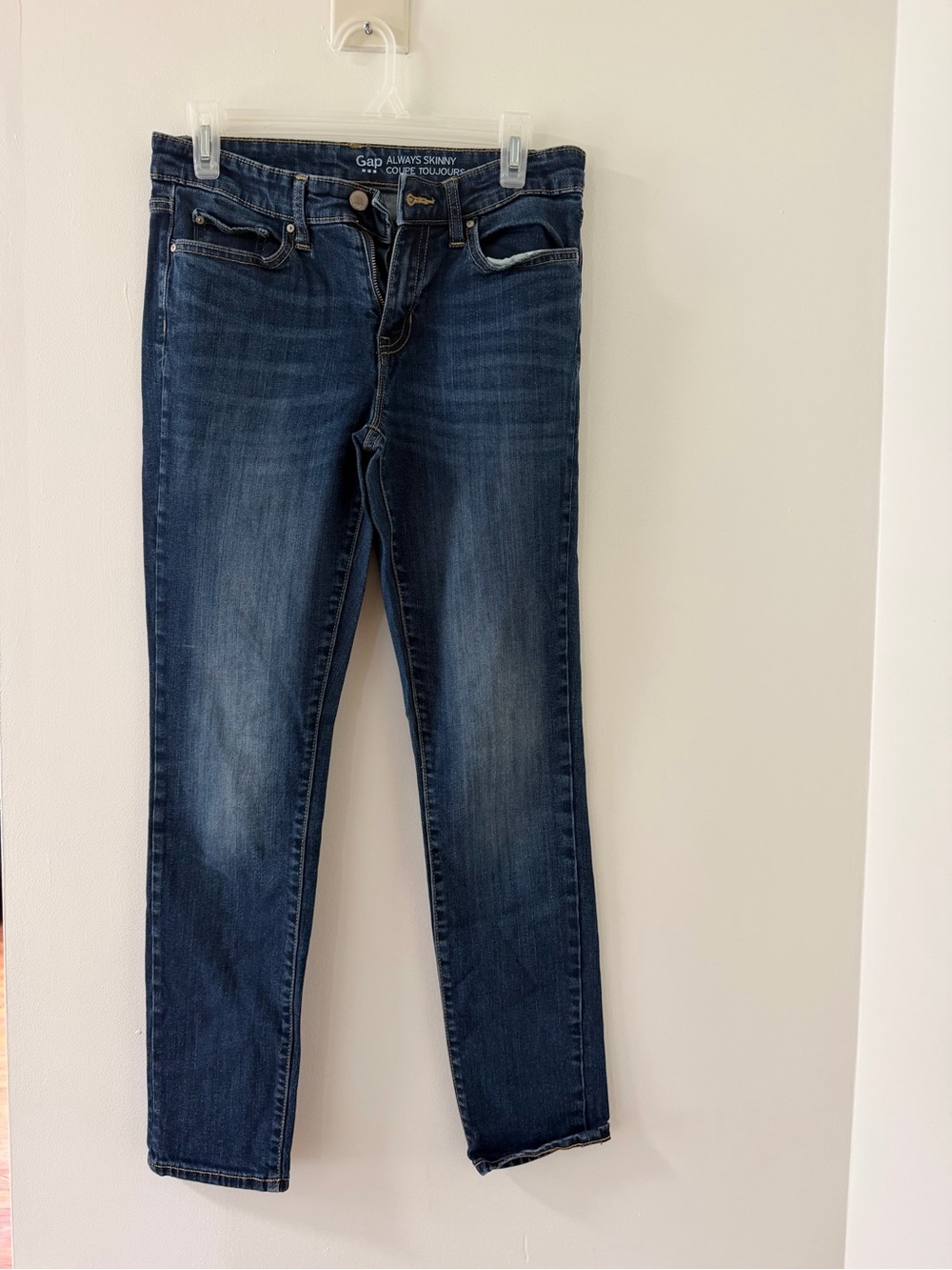 GAP Always Skinny Jeans in dark blue wash